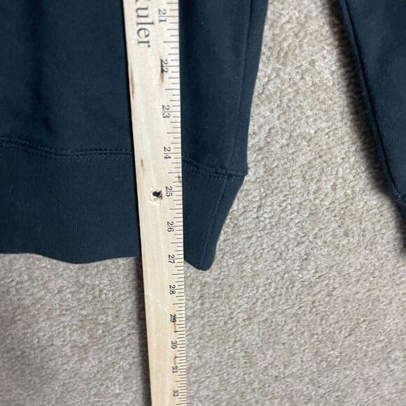 Everlane Sweatshirt Unisex Small Black 100% Human Typography Crew Terry NEW‎ - Picture 5 of 11